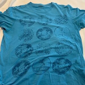 Express Vibrant Blue Tee
